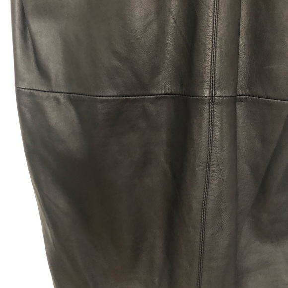 [SOLD] Helmet Lang 100% Leather Dress - Picture 5 of 7